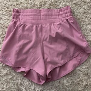 Lululemon Athletica Pink Athletic Shorts